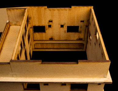 Osama Bin Laden's Home (MDF) - 15MMDF150