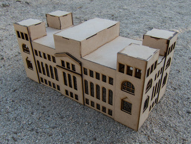 15mm WWII Government Building (MDF) - 15MMDF350-2