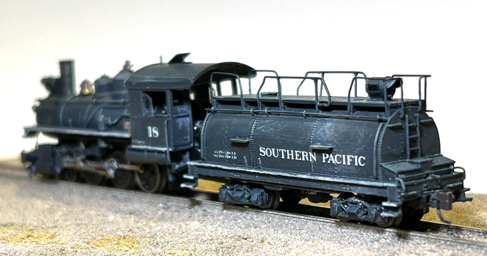 Southern Pacific Narrow Gauge Locomotive #18 - Nn3