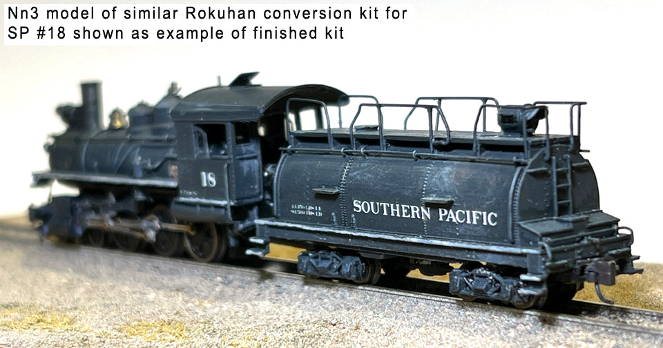 PACIFIC COAST RAILWAY LOCOMOTIVE 110 or 111 – Nn3