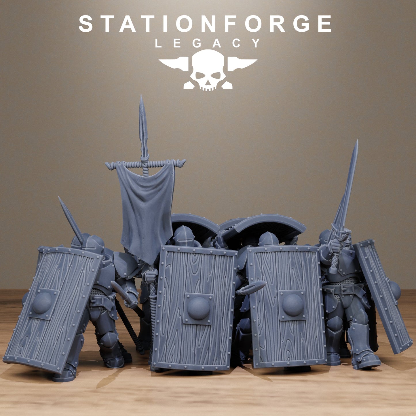 3D Printed Solaris Phalanx by StationForge Miniatures