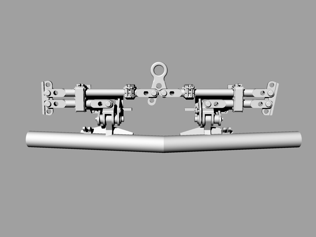 M1245 SOCOM Front Bumber and Articulated Tow-Bar