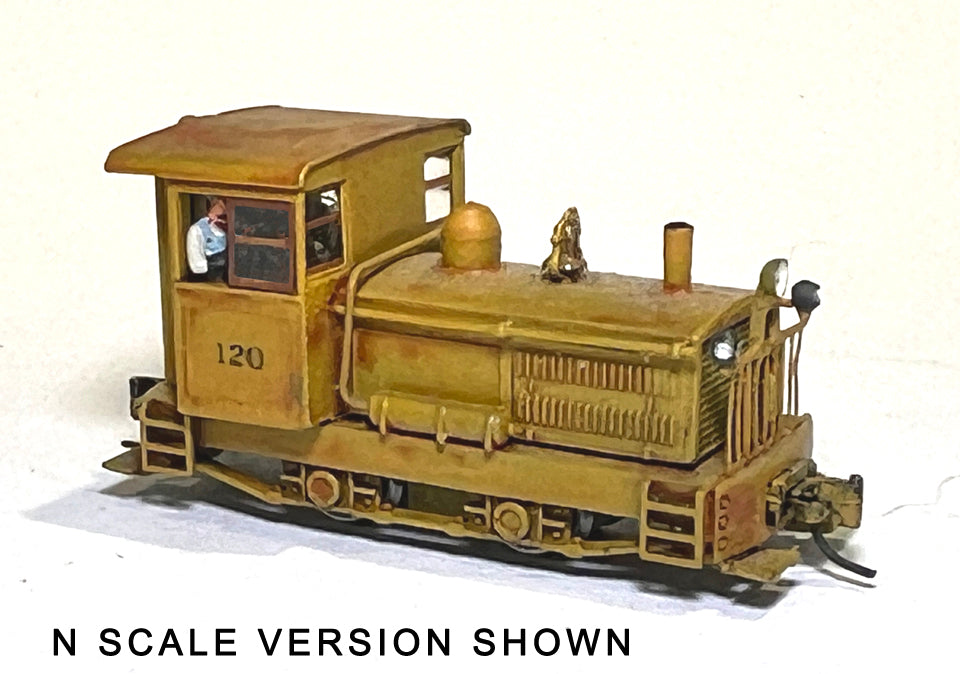 HO PLYMOUTH MODEL HL TYPE 2 20 TON GASOLINE LOCOMOTIVE – 3Dp Train
