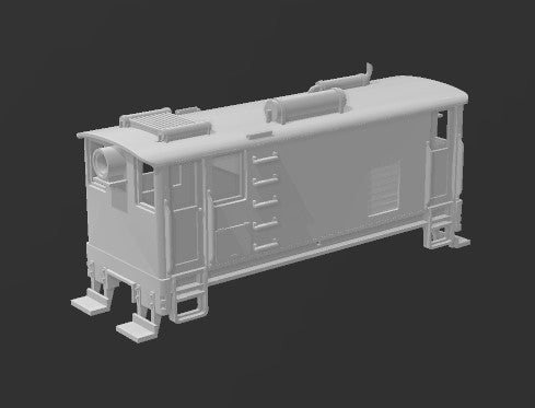 Box Cab Diesel Body - HO scale