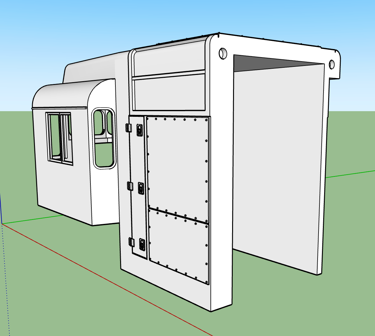 S Scale GP 30 Conversion Cab Kit - Part 1 of 2