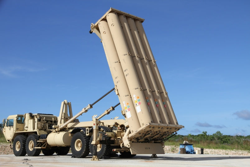 THAAD missile interception system in 1:700, 1:600 or 1:500 scale
