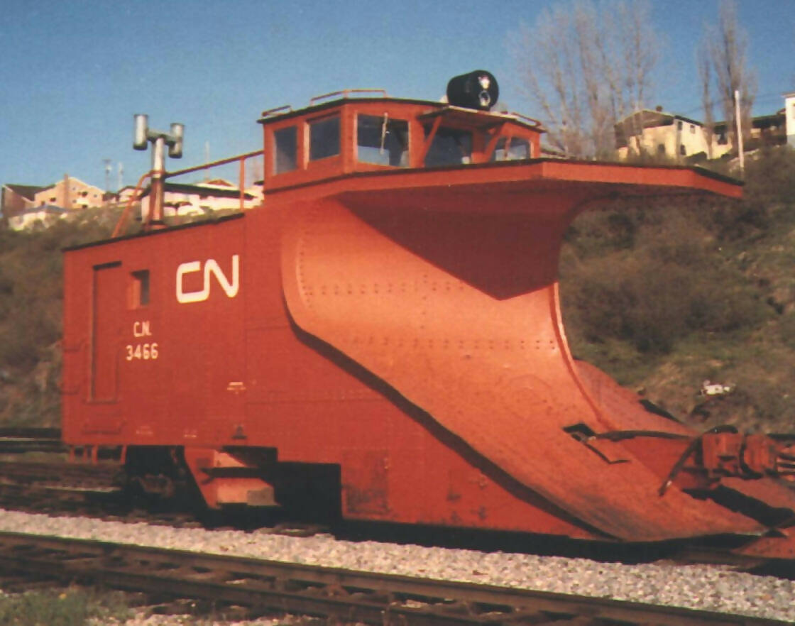 Newfoundland Railway Steel Plow - HO, S