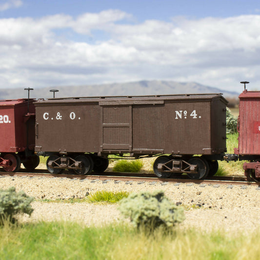 California & Oregon 25' Boxcar Decal Set HO Scale
