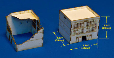 3 Story Middle Eastern and Ruined Version (Matboard) - 285CSS004