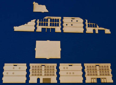 3 Story Middle Eastern and Ruined Version (Matboard) - 285CSS004