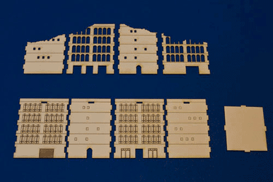 5 Story Middle Eastern and Ruined Version (Matboard) - 285CSS005