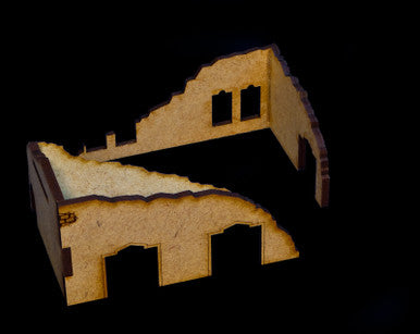 15mm Ruins (MDF) - 15MMDF044