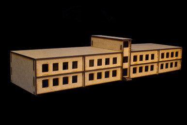 Large School Building (MDF) - 15MMDF056 – 3Dp Train
