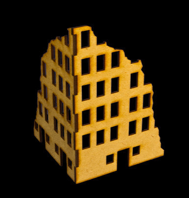 Ruined City Building - 28MMDF001