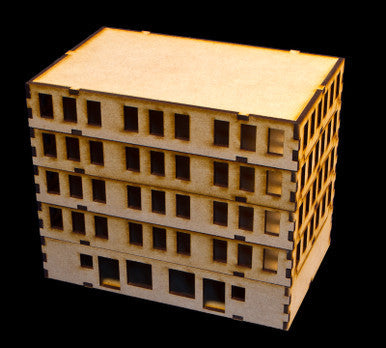 15mm "Stackable" Building, Ground Floor (MDF) - 15MMDF103-1