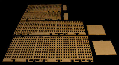 6mm Tall City Buildings (Matboard) - 285CSS031