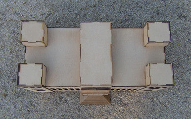 15mm WWII Government Building (MDF) - 15MMDF350-2