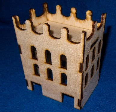 Middle East Three Story Building (MDF) - 15MMDF024