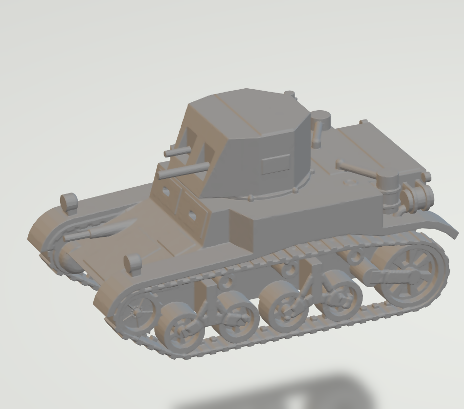 87 Scale M1A1 Light Tank