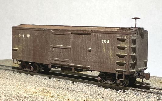 PCRy Box Car 708 (TT scale)