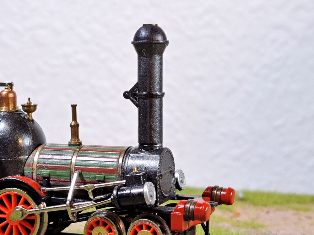 Hinged Smokestack for HO Scale Norris 4-2-0