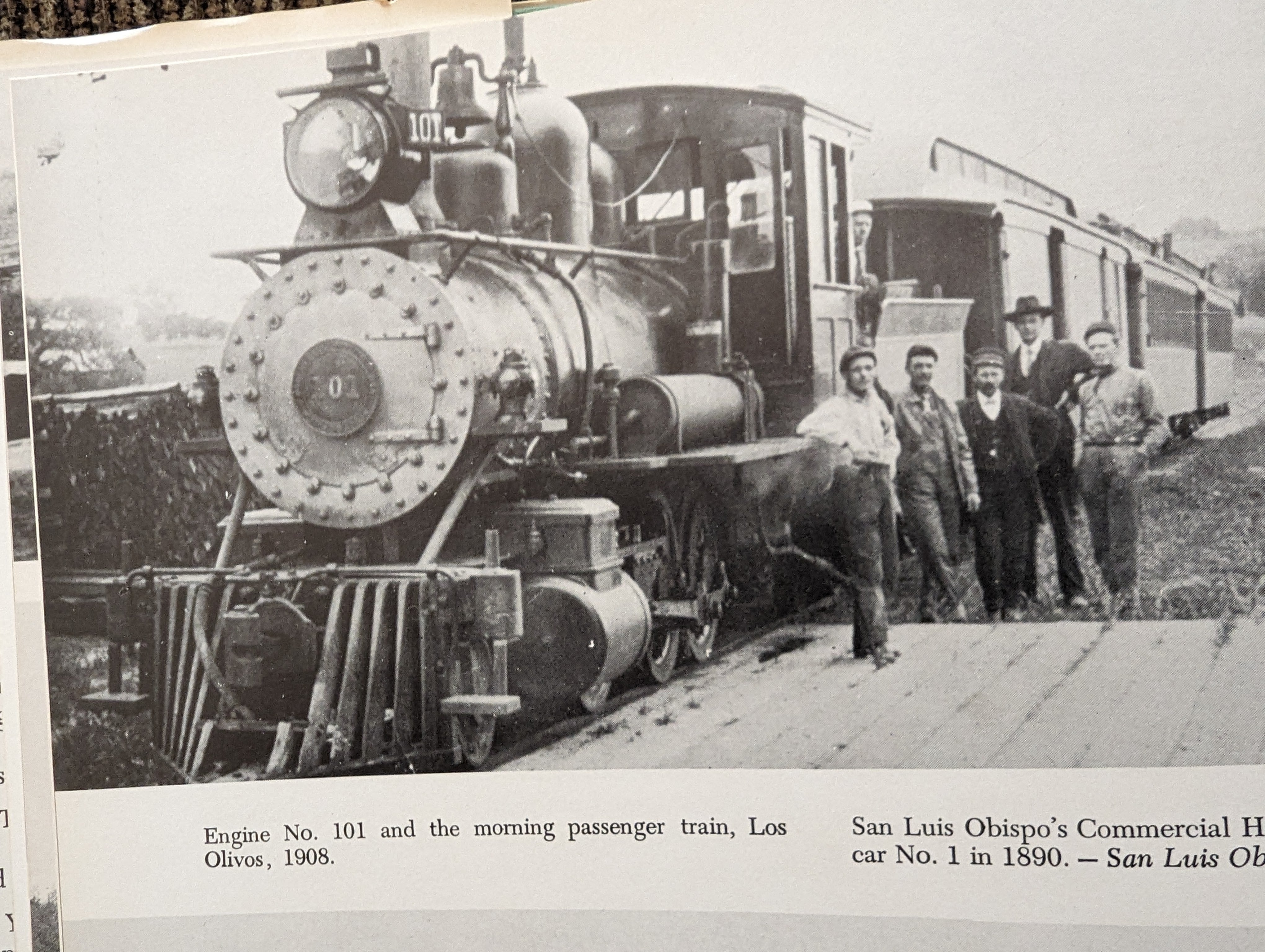 1908 Train 1908 2-6-0 Baldwin #101 Pacific Coast Railway – 3Dp Train