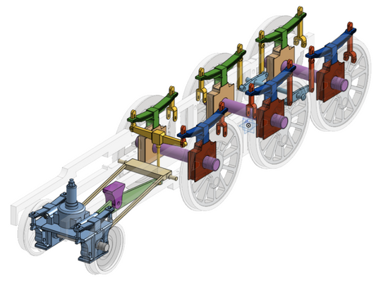 1908 2-6-0 Baldwin Suspension