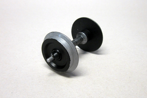 PIKO 36165 G Scale Metal Wheelset, 35mm, Plated, 2 Pcs
