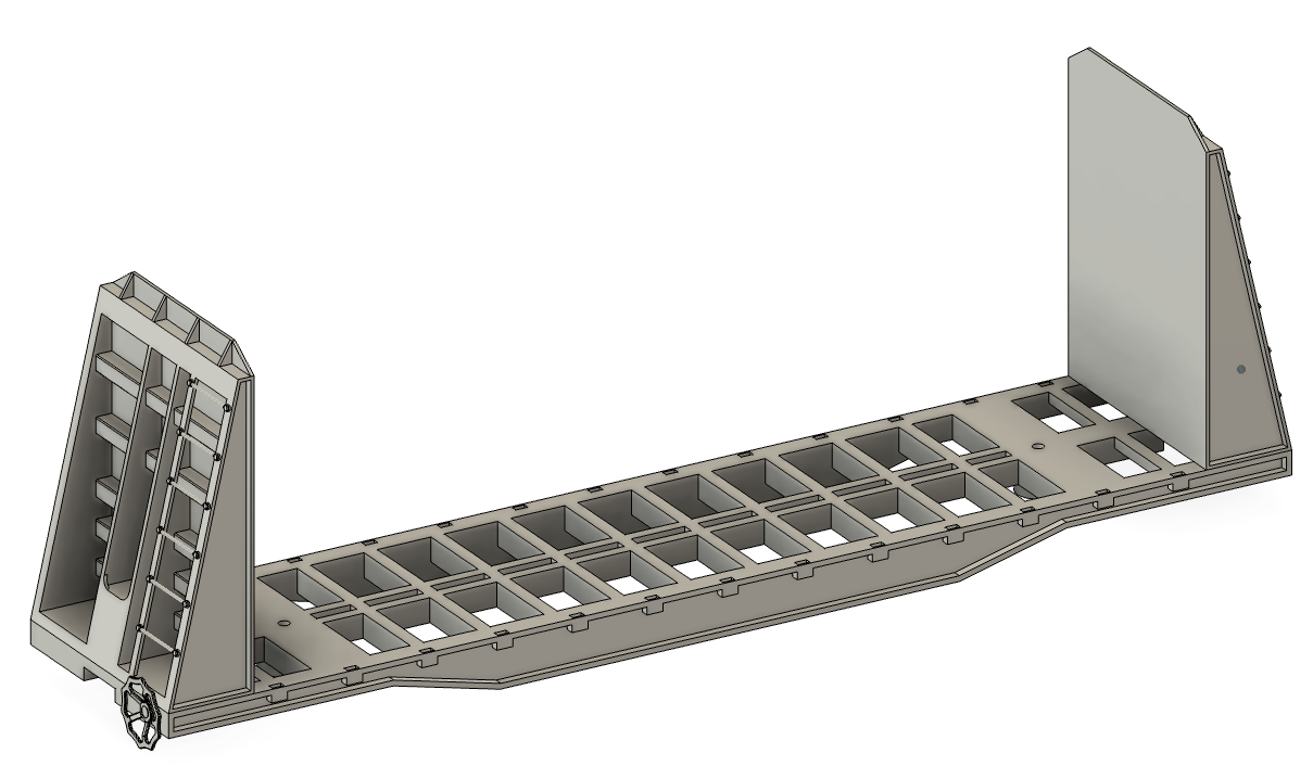 28ft Steel Flatcar with Optional Bulkheads