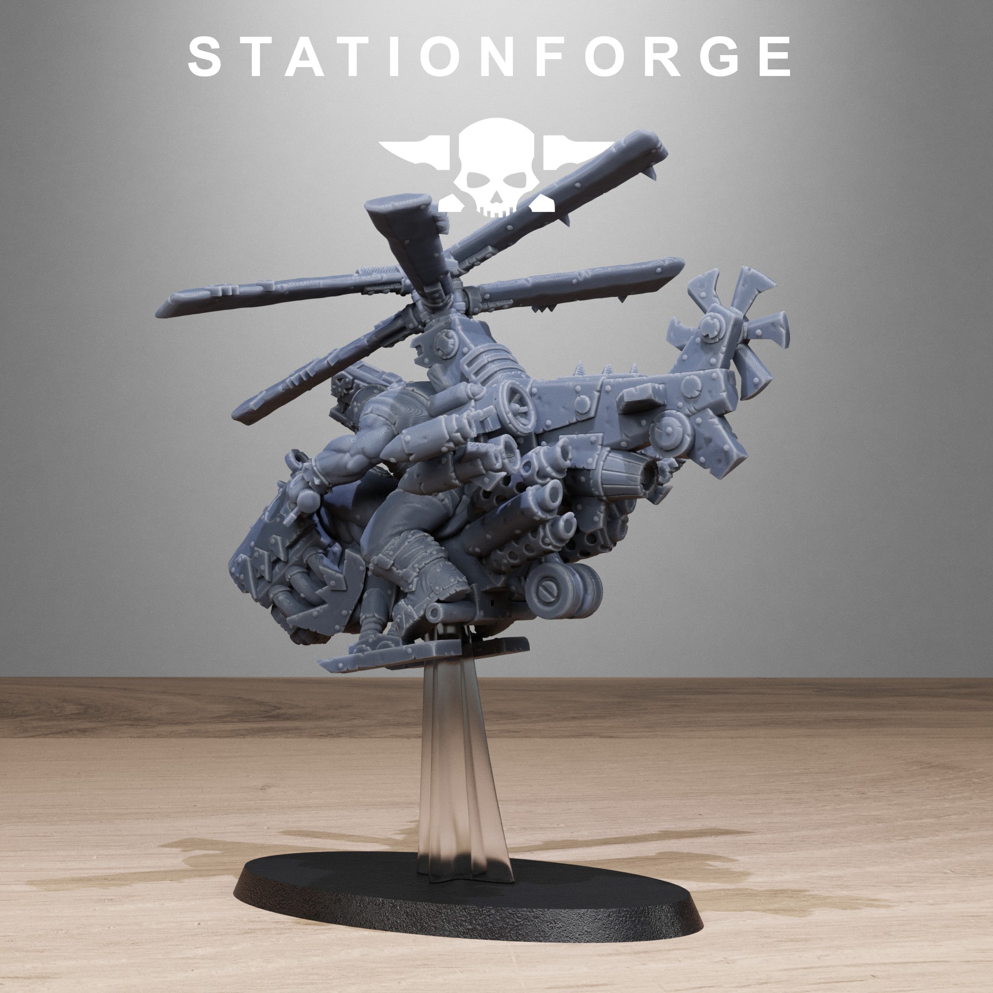 3D Printed Orkaz Kopters x3 by StationForge Miniatures – 3Dp Train