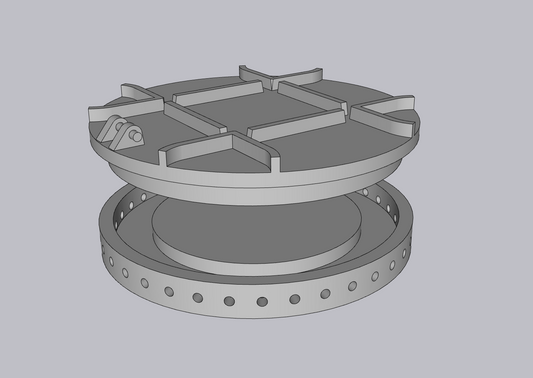 18" Gauge Mine Car Turn Table