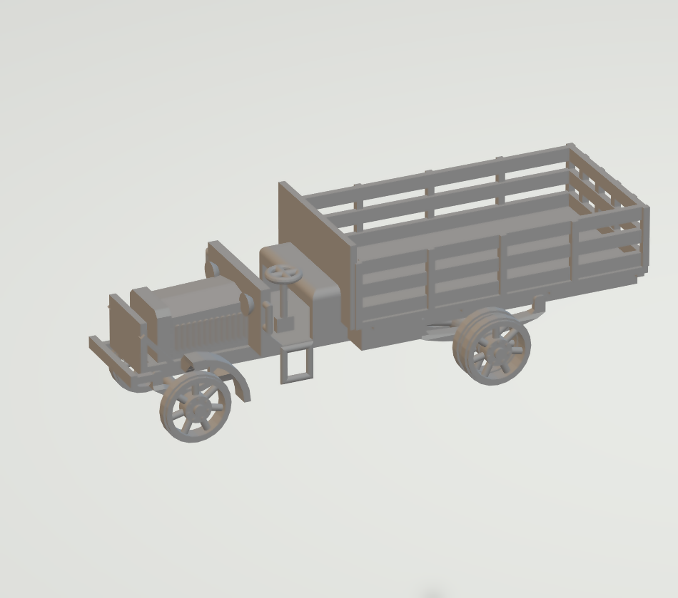 87 Scale Liberty Truck Cargo