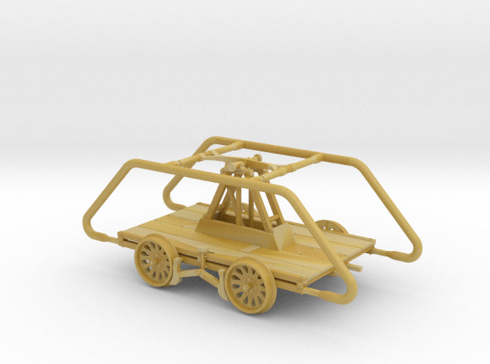 HO Scale Sheffield No 9 Standard Gauge Handcar A & No 4 Pushcar A Combo