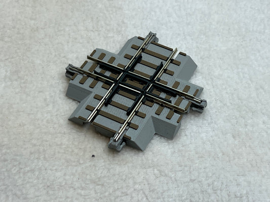 90 Degree crossing HO Crossing HOn3