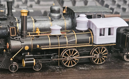 1873 Grant Rounded New Tool 4-4-0 Cab