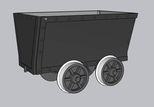 Cornish Style Hinged Mine Car