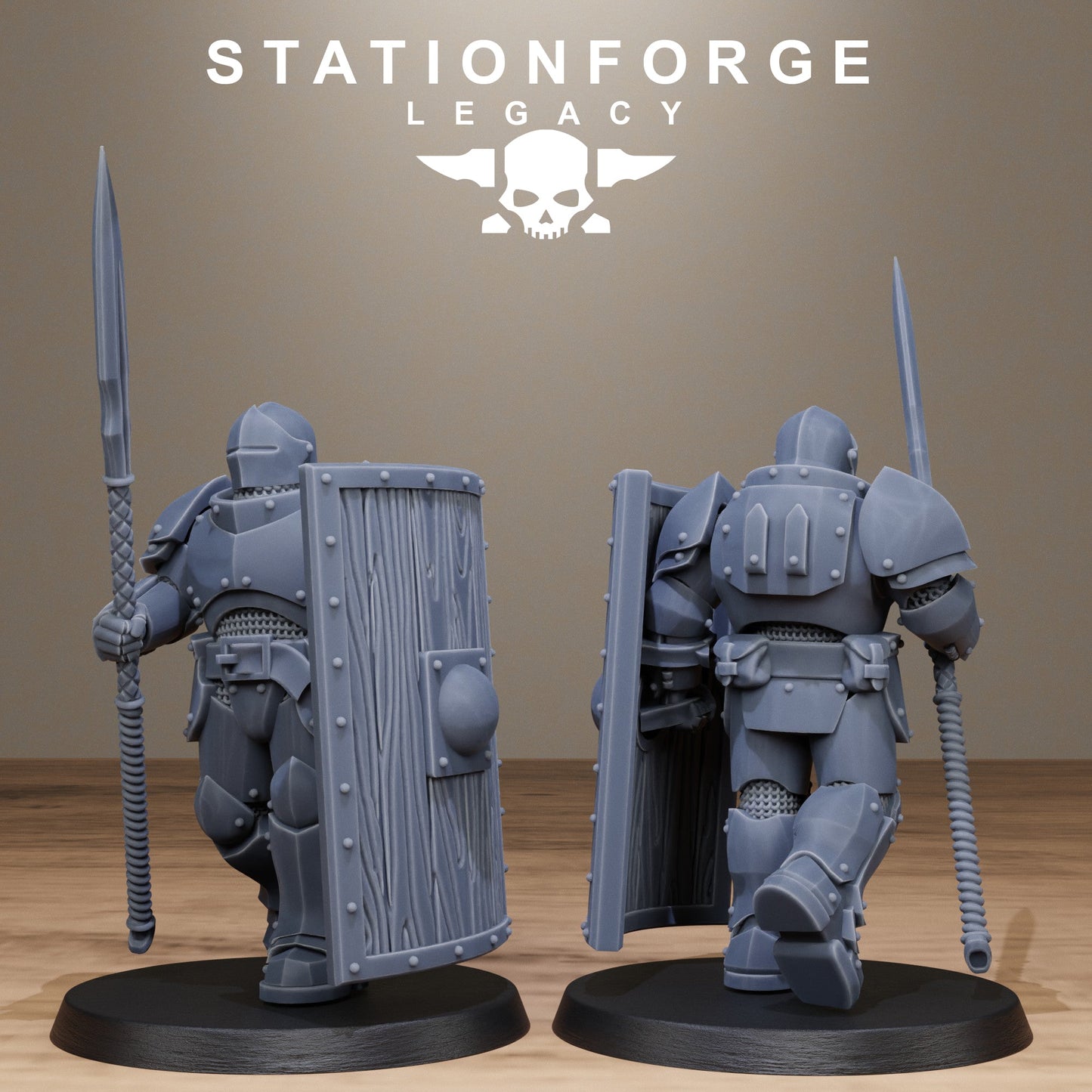3D Printed Solaris Phalanx by StationForge Miniatures