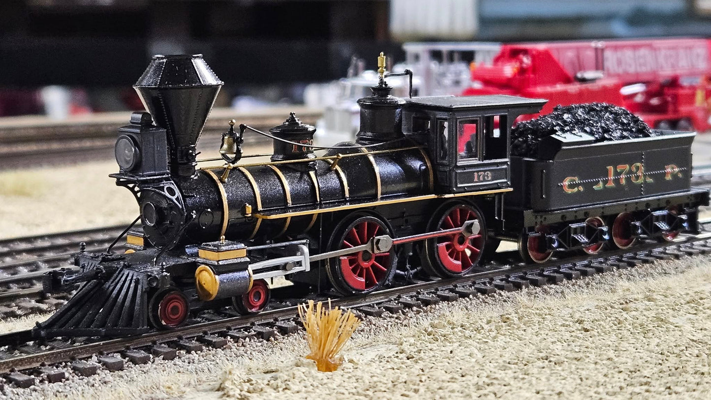 Central Pacific / Stevens Style Smokebox Door & Lamp Bracket