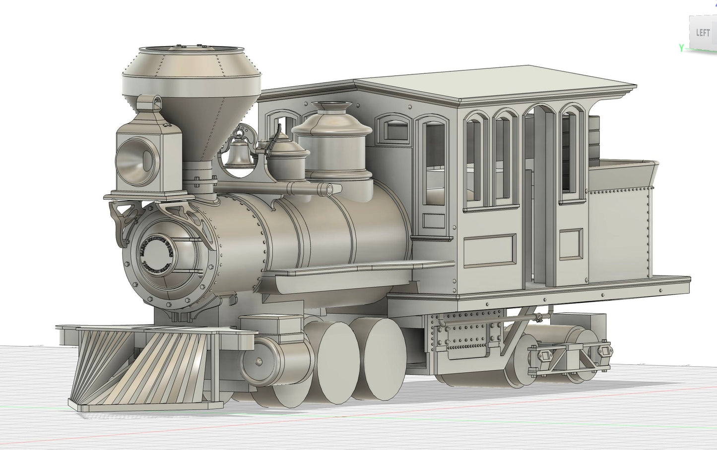 Mason Machine Works 0-6-4 Mason Bogie in HOn30 for Bachmann USRA 0-6-0
