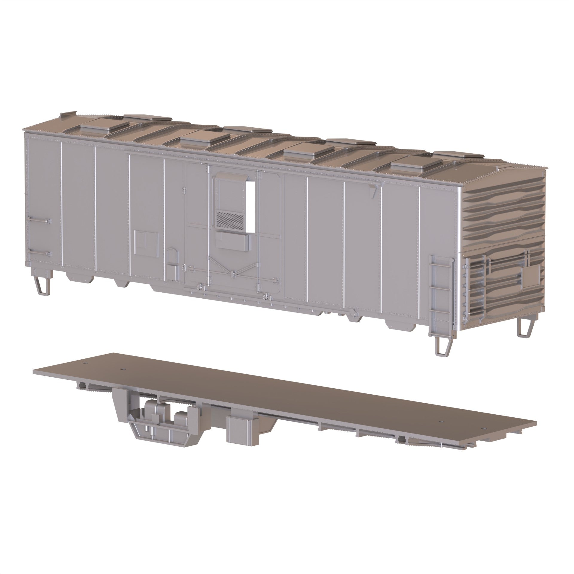 CN Mechanical Reefer S Scale – 3Dp Train
