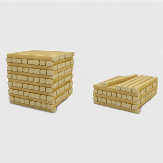 N Scale Standard Gauge Cross Tie Stack & Cross Tie Partial Stack Combo