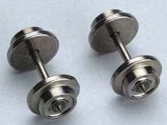 Piko 56065 HO Scale 1/87 TrixExpress WheelSet 9mm (2 Pcs)