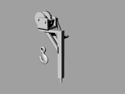 M-ATV Spare Tire Hoist
