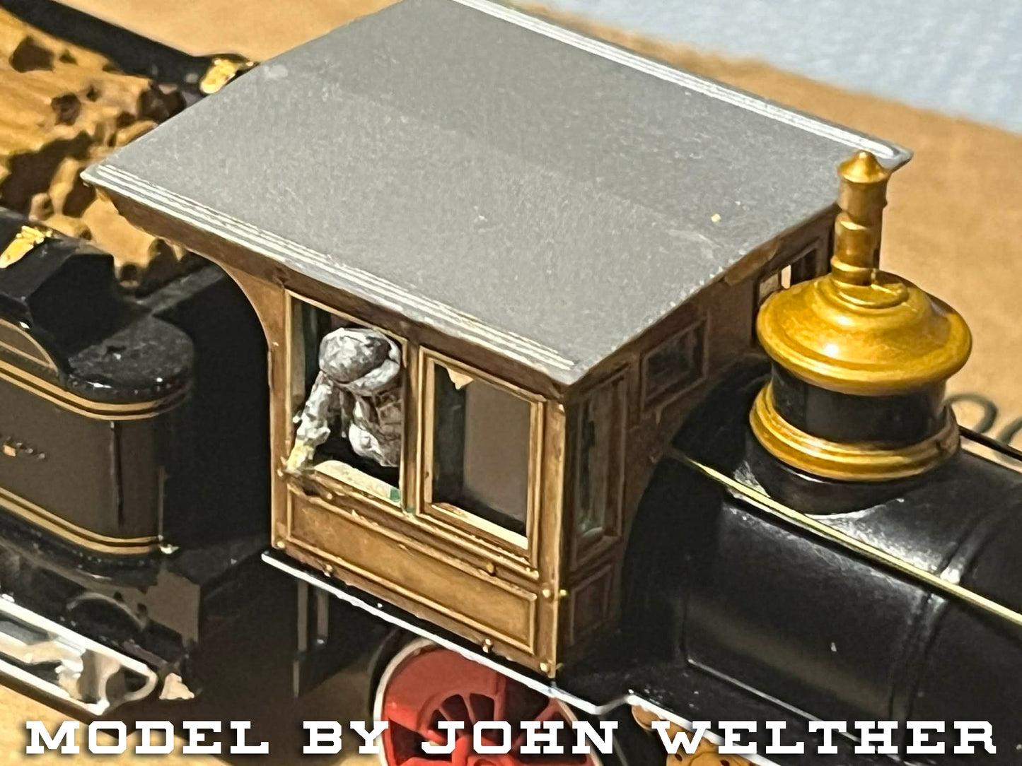 Central Pacific #173 Cab for the Bachmann NT 4-4-0