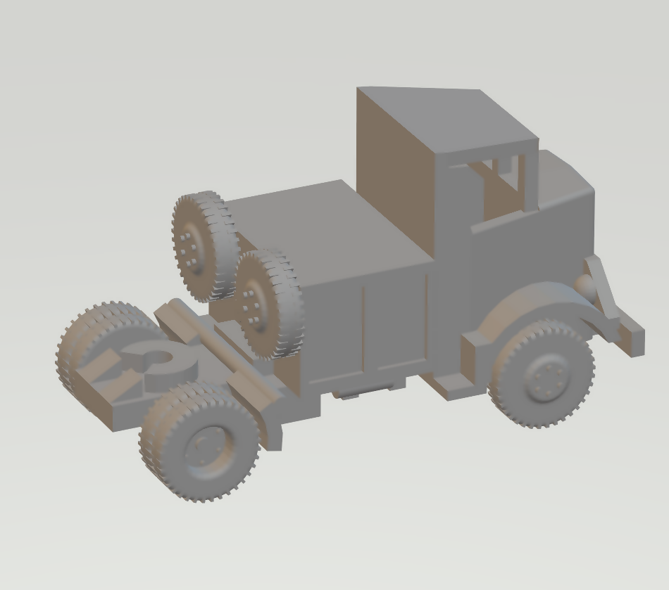 87 Scale Autocar Tractor