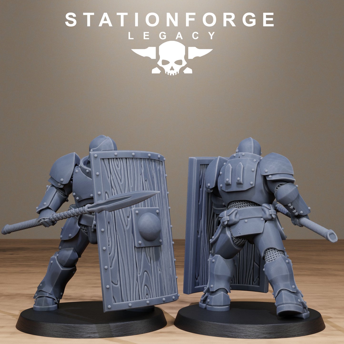 3D Printed Solaris Phalanx by StationForge Miniatures