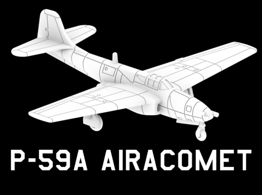 1:285 Scale P-59A Airacomet