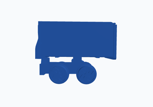 3D view of Bald Mountain Car basic HO