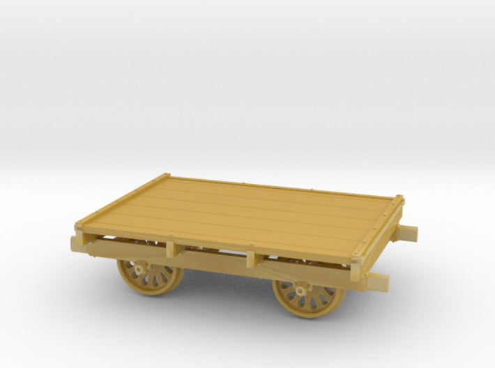 HOn3 Scale Sheffield No 5 Narrow Gauge Handcar A & No 32 Pushcar A Combo