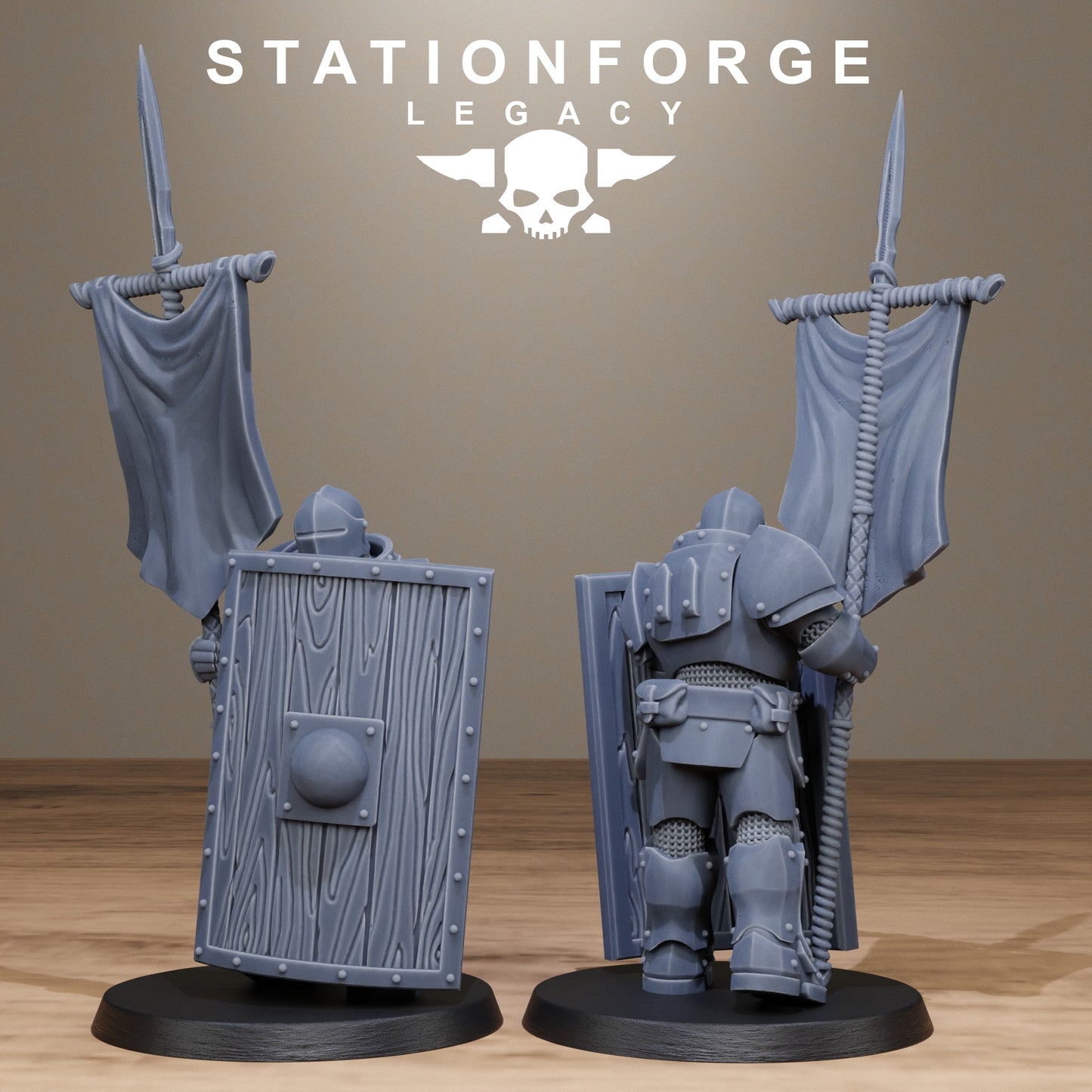 3D Printed Solaris Phalanx by StationForge Miniatures